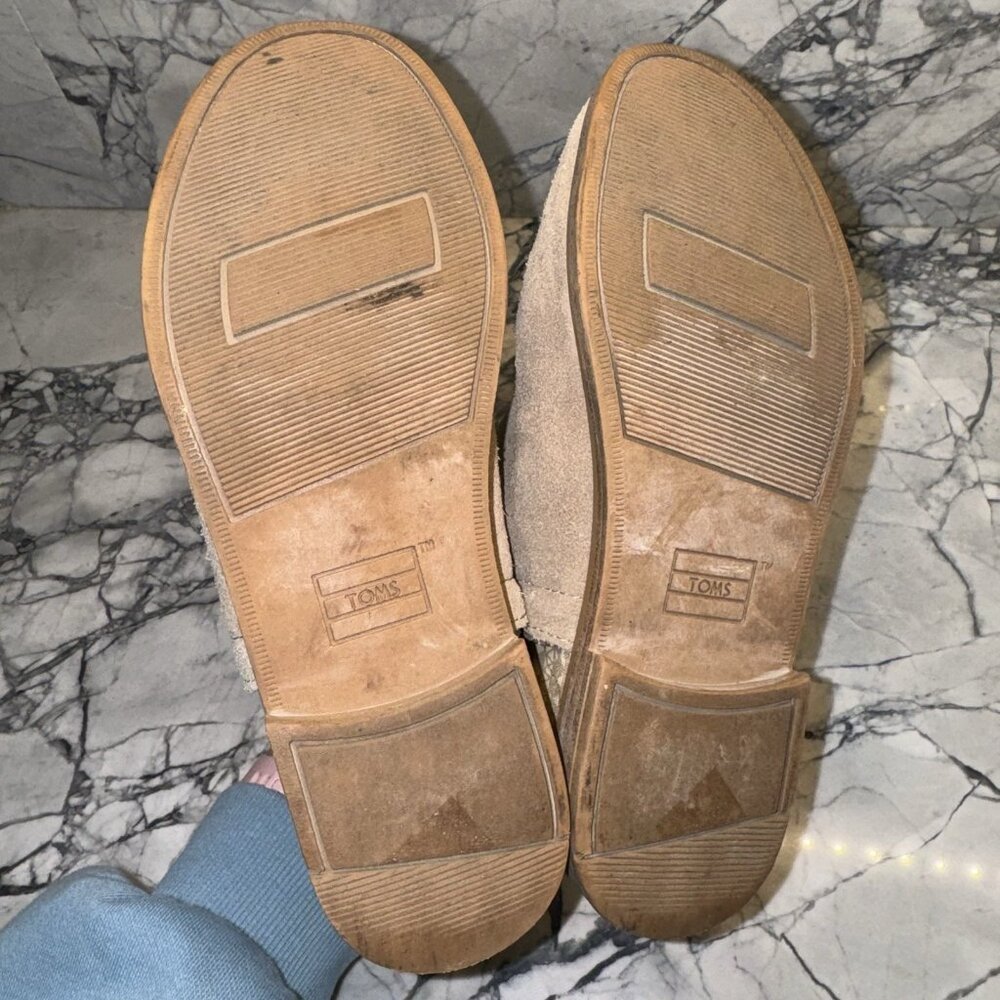 Toms Girls Booties 2Y Tan Neutral - Picture 5 of 7